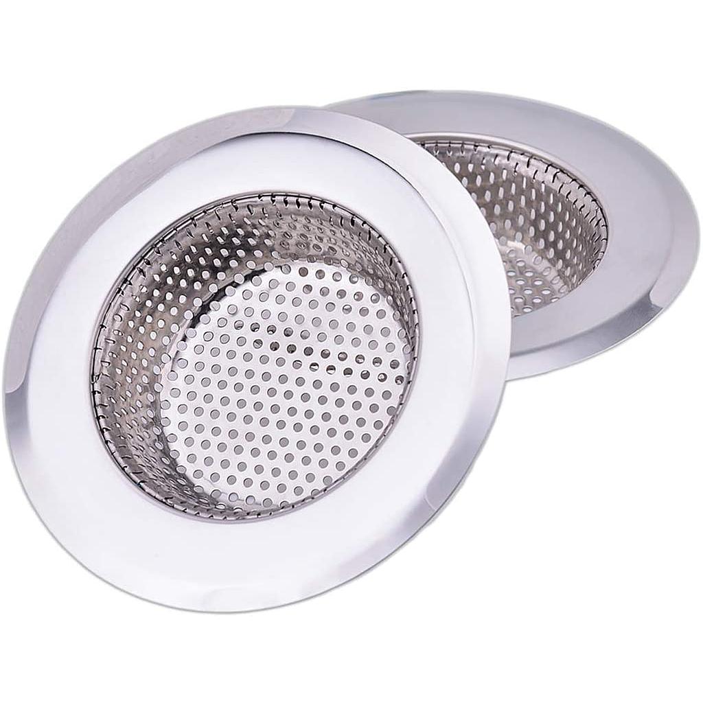 FILTRO LAVAPLATOS METALICO CROMO LUJO