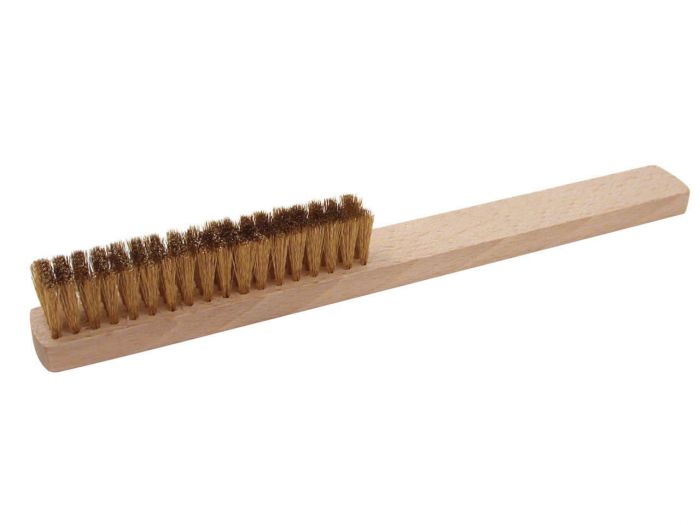 GRATA CEPILLO DE BRONCE DE MADERA MP