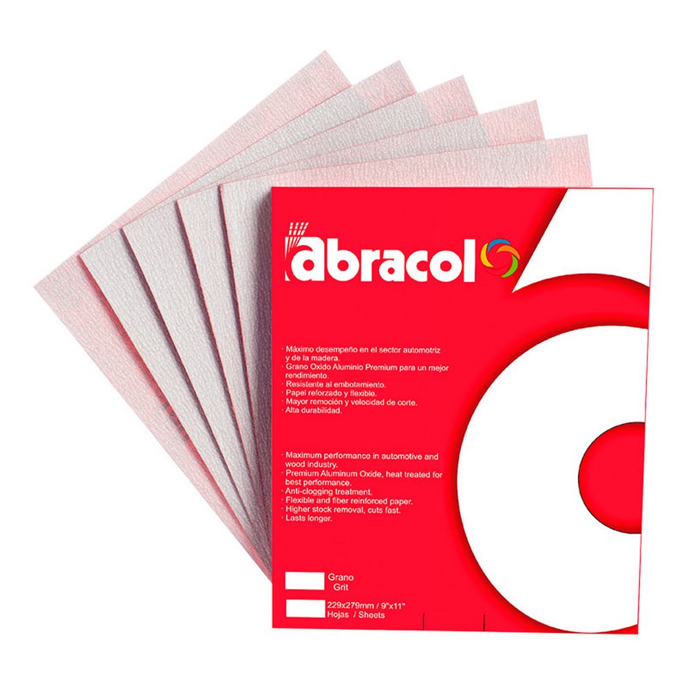 LIJA ROJA #100 ABRACOL