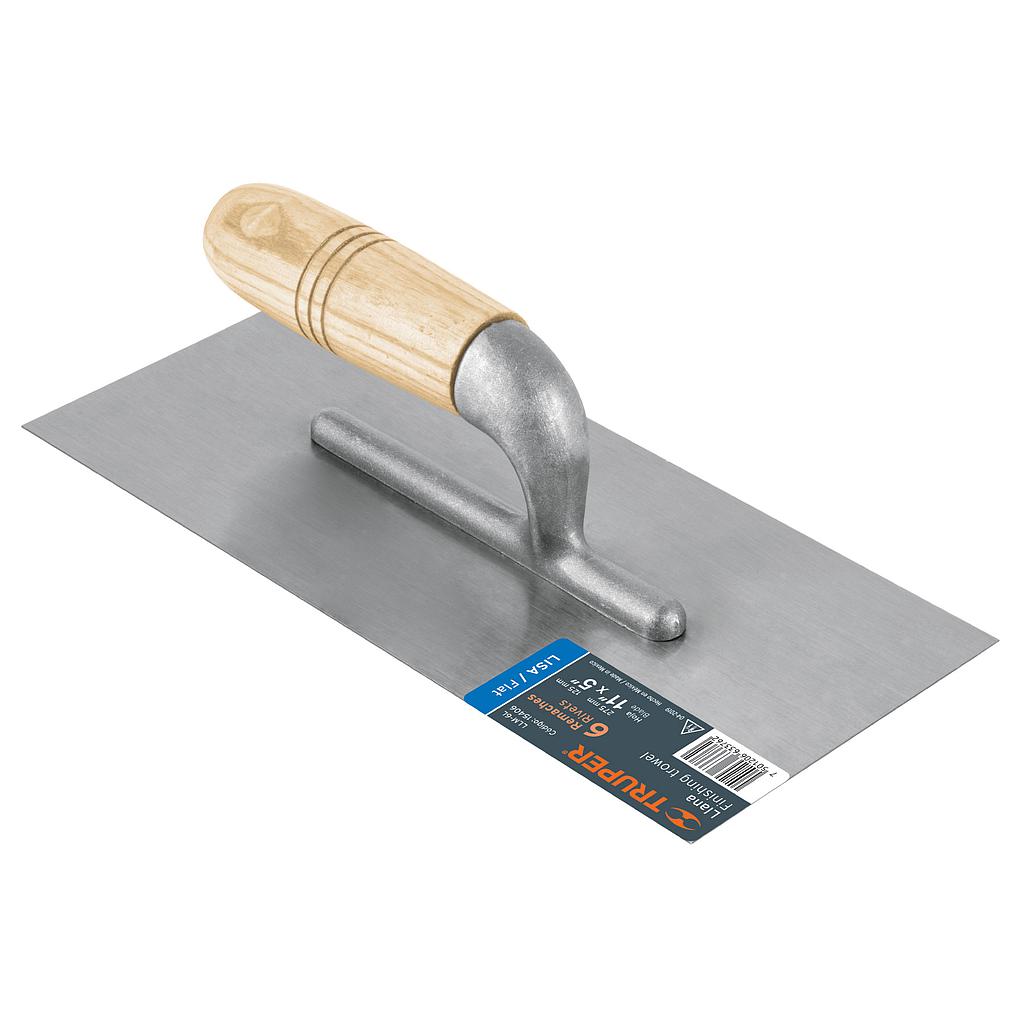 LLANA METÁLICA MANGO MADERA 11'' X 5'' TRUPER