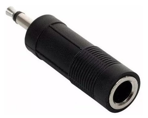 PLUG 1/4 HEMBRA X 3.5 MACHO MONOFONICO