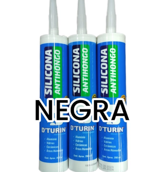 SILICONA NEGRA DTURIN TUBO