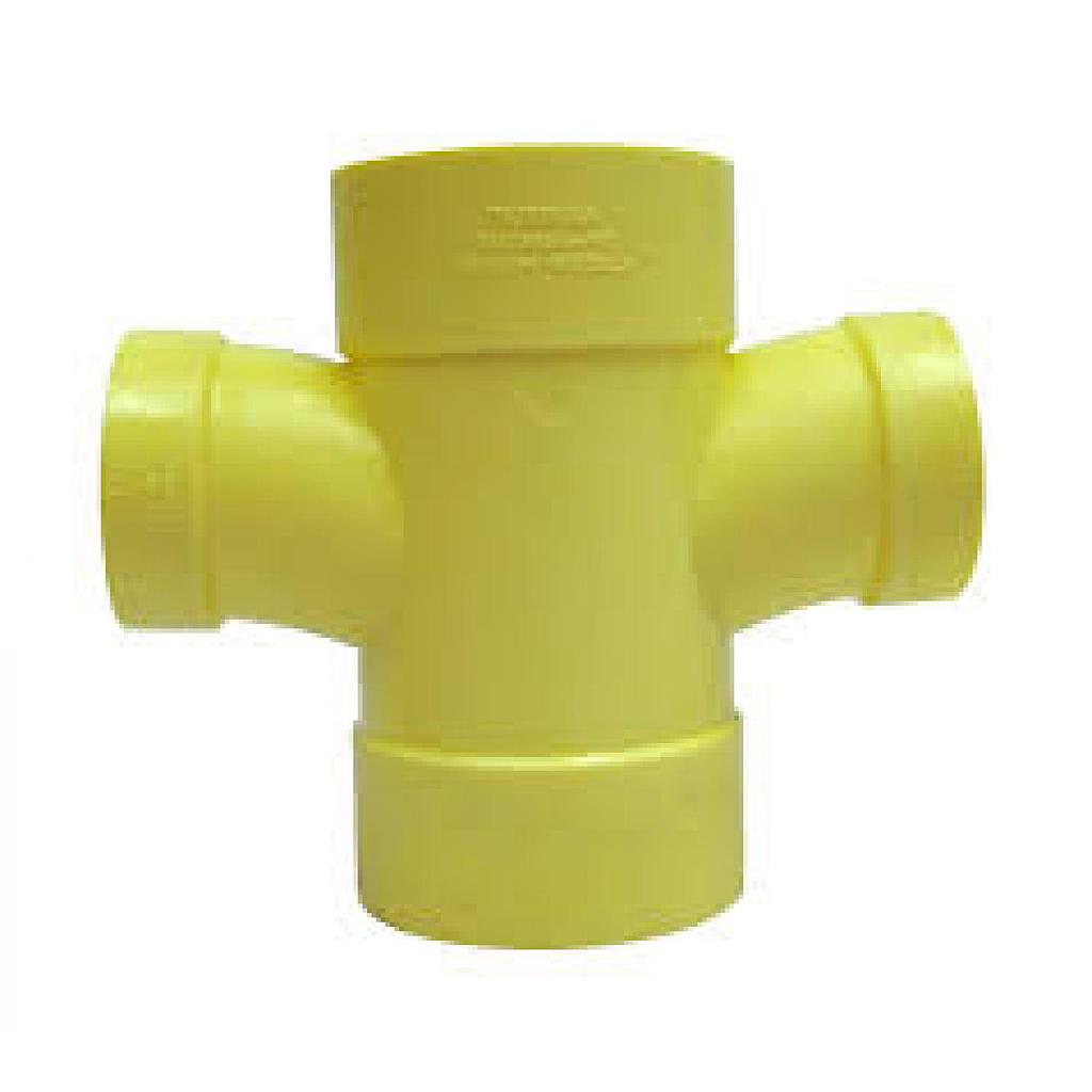 TEE SANITARIO REDUCIDA DOBLE 3X2 PAVCO