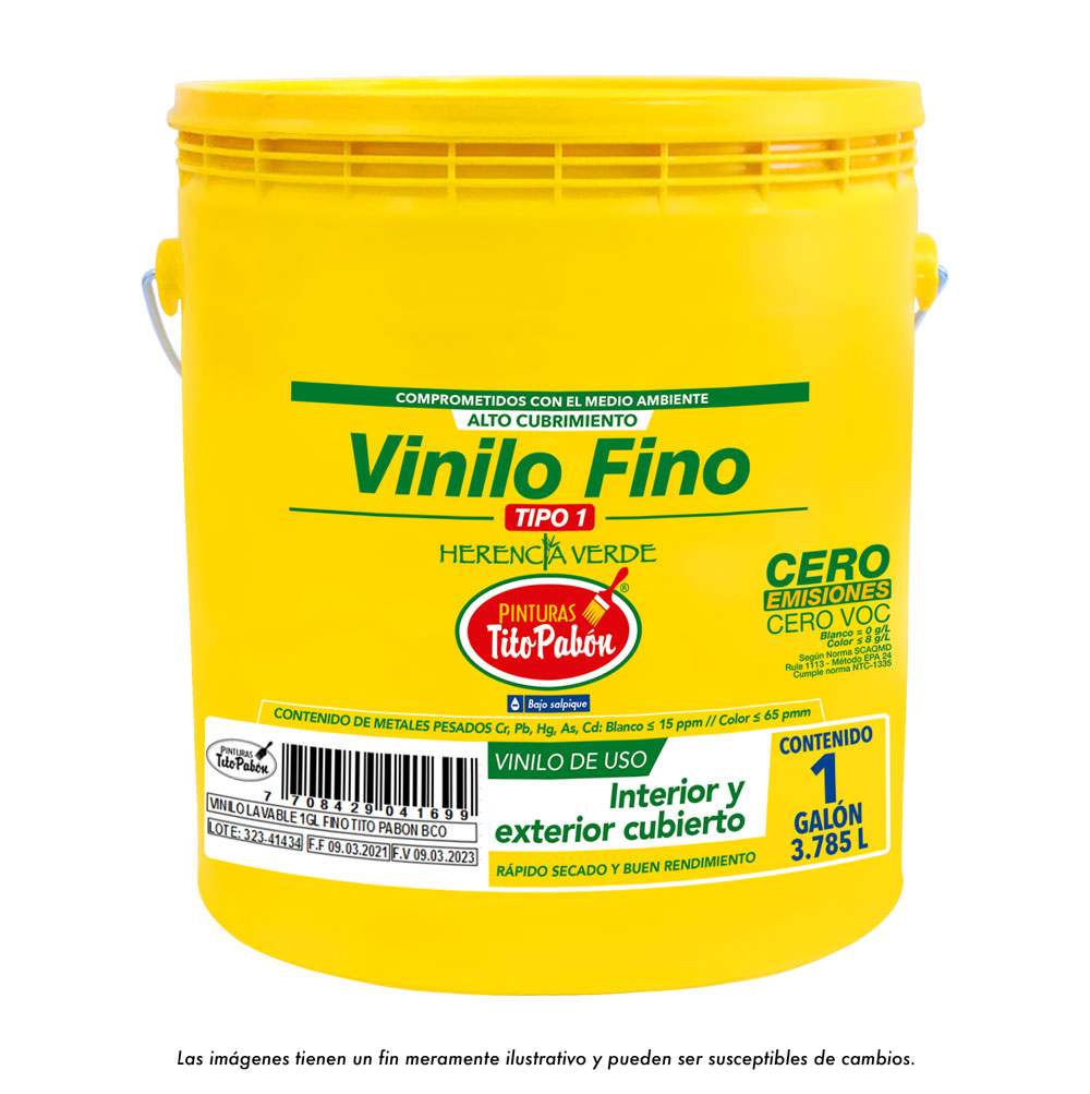 VINILO TITO PABON FINO TIPO 1 GALON