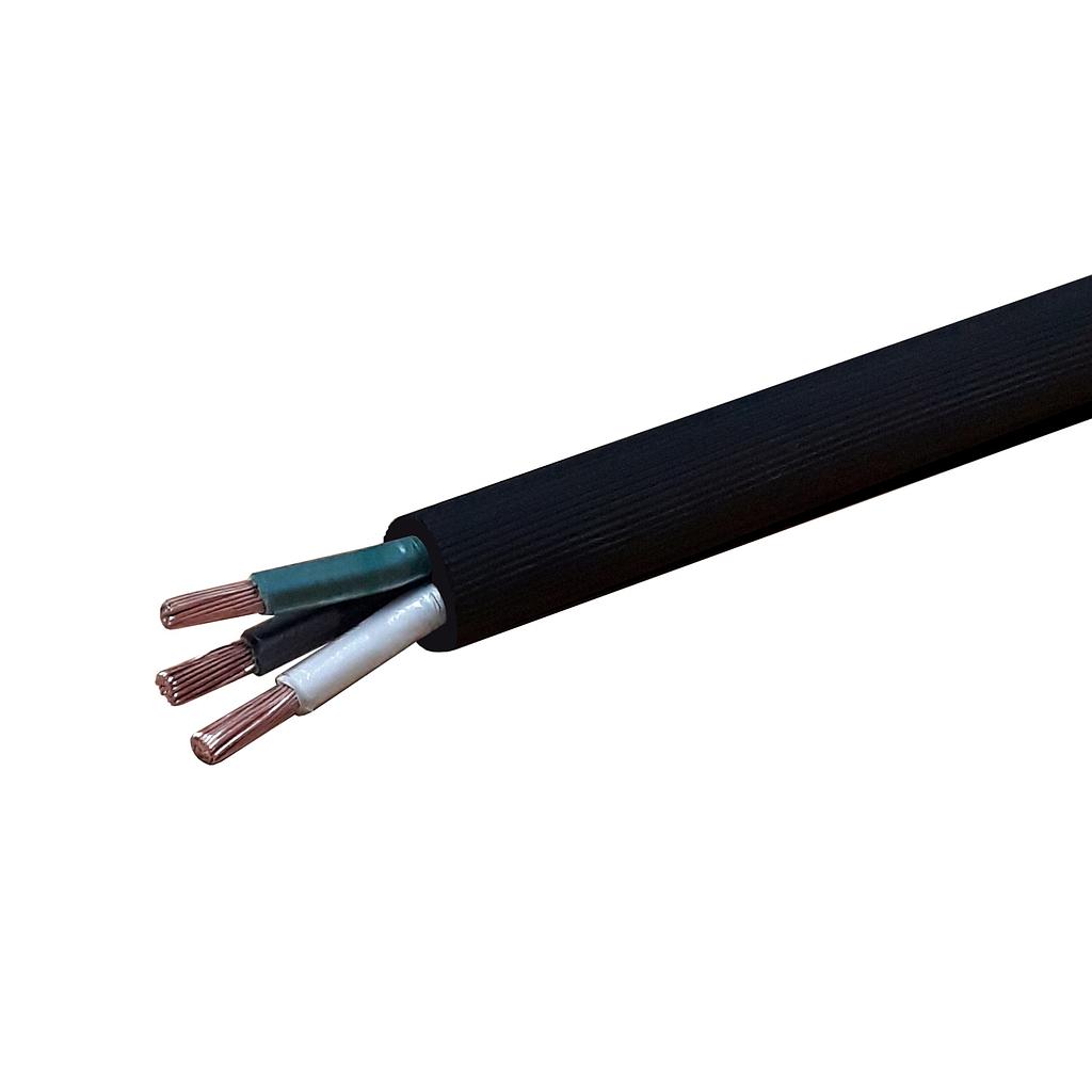 CABLE ENCAUCHETADO ECONOMICO 3X10 POR MT