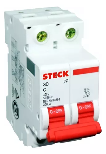 TACO BREAKER RIEL BIPOLAR 32AMP STECK