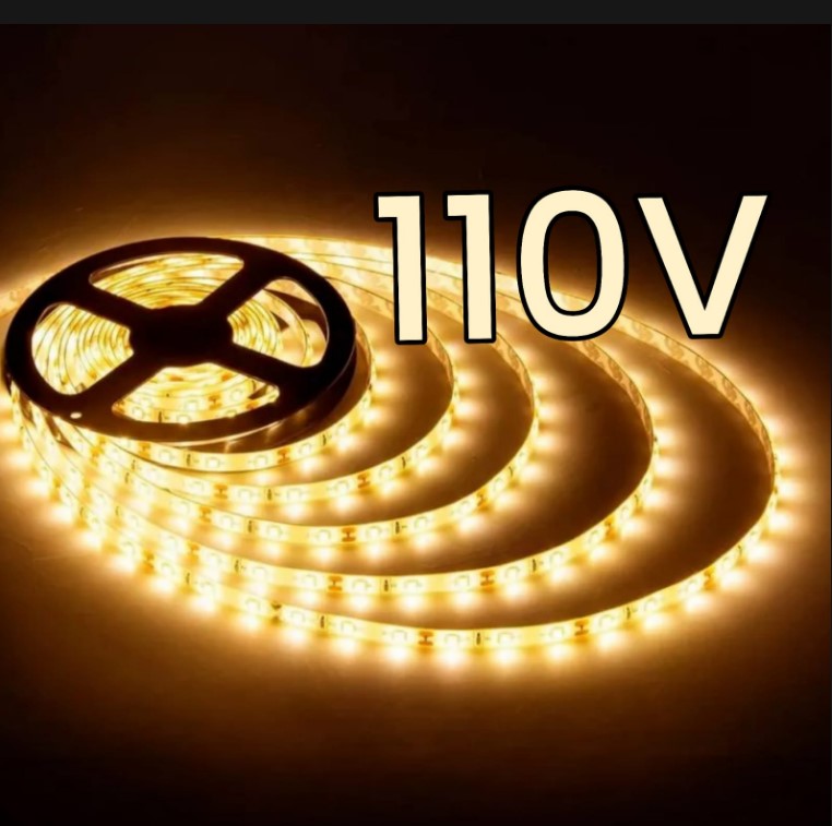 CINTA LED CALIDA ROLLO 5MT 110V