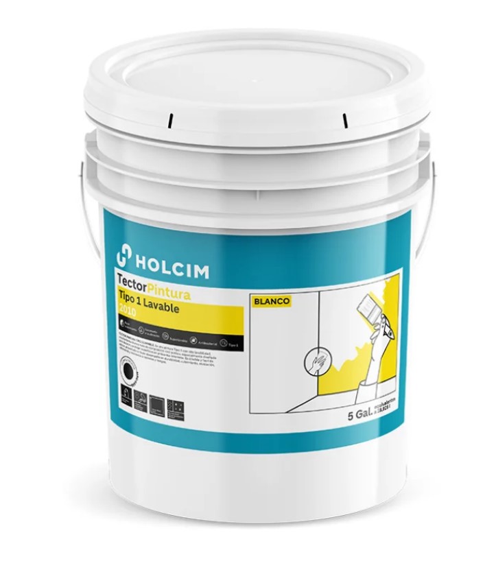 VINILO TECTOR PINTURA HOLCIM TIPO 1 CUÑETE
