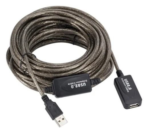 CABLE EXTENSION USB 20MT 2.0
