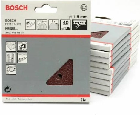 LIJA CIRCULAR 5PZ BOSCH