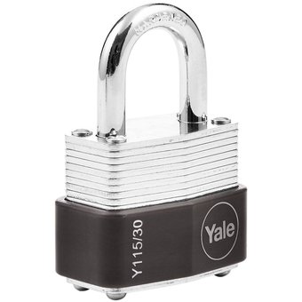 CANDADO Y 115 LAMINADO YALE 30MM